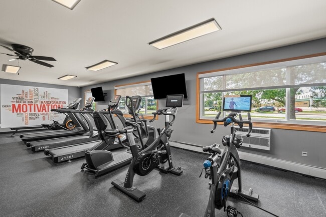 Gimnasio de Valley View Apartments