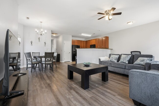 Building Photo - FULLY FURNISHED - Upgraded End-Unit Retreat | 3BR/2.5BA, Dedicated Office Space & Private Garage ...