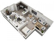 Floor plans are artist’s rendering. All dimensions are approximate. Actual product and specifications may vary in dimension or detail. Not all features are available in every apartment. Prices and availability are subject to change.