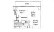 1BR/1BA