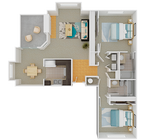 1033 sq. ft.