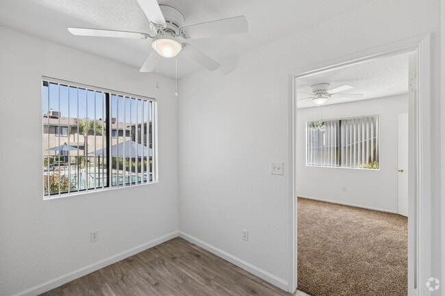 2BR, 1BA - 728SF - Dining Area - Pine Ridge Apartments