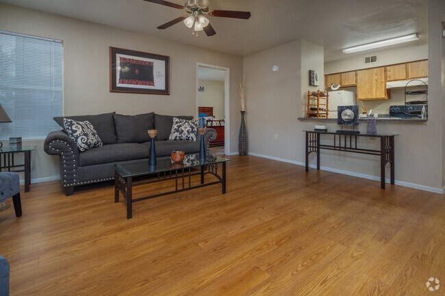 2BR, 2BA - 911SF Living Room 01