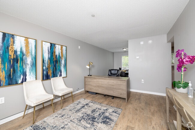 One-Bedroom, One-Bathroom Unit - Living Room