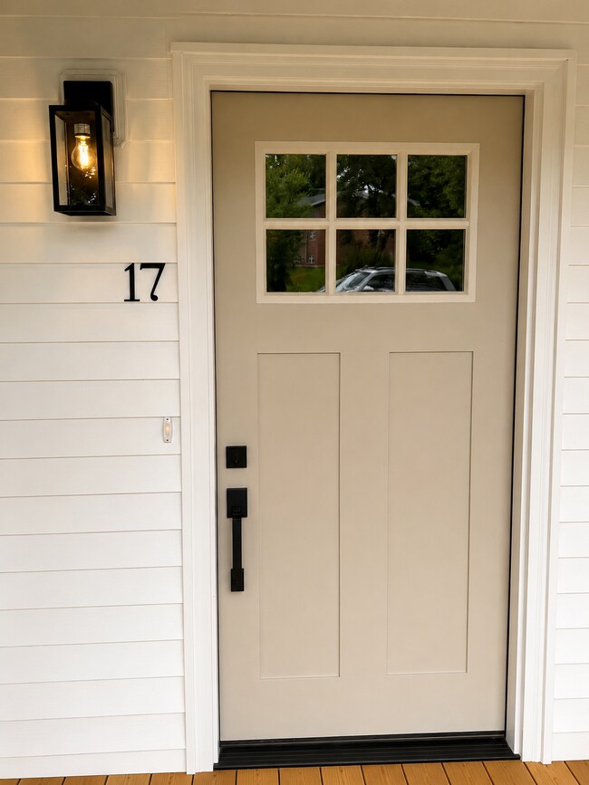 front door - 17 Cherry St