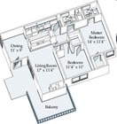 2BR/1.5BA