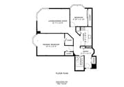 2-BR/1BA Floorplan Tier '02