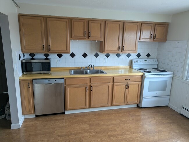 Kitchen with butcher block countertops - 29 Woodbine St Unit 12