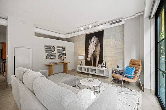 Photo - Logan Circle Condo | 1 Bed | 1 Bath | 885 Sf | Large Private Patio | 1 Garage Parking Space Unit 211