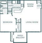 1BR/1BA