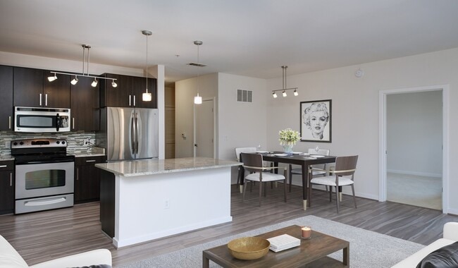 Open style floor plans with beautifully updated kitchens