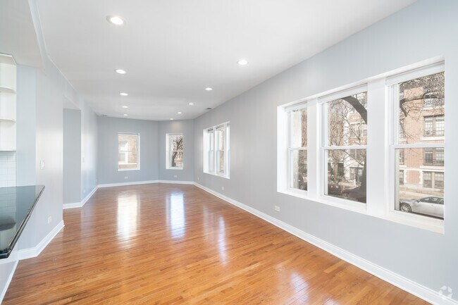2BR, 1BA - 1,000SF - Living Room