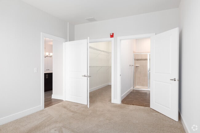 2BR, 2BA - 1,050SF First Bedroom