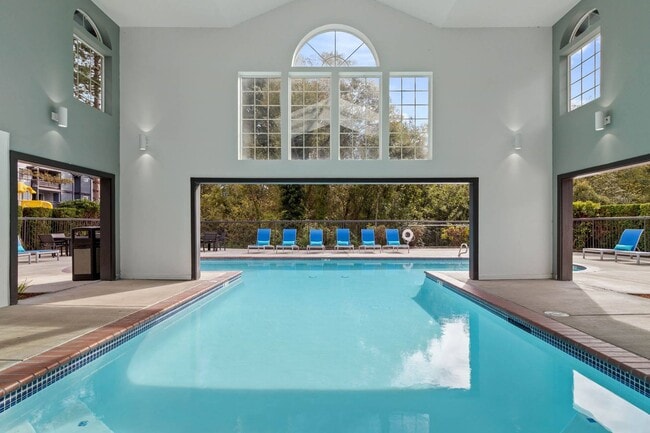 Take a dip year-round in our signature indoor-outdoor pool