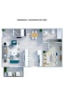 1x1 Top View 627SF