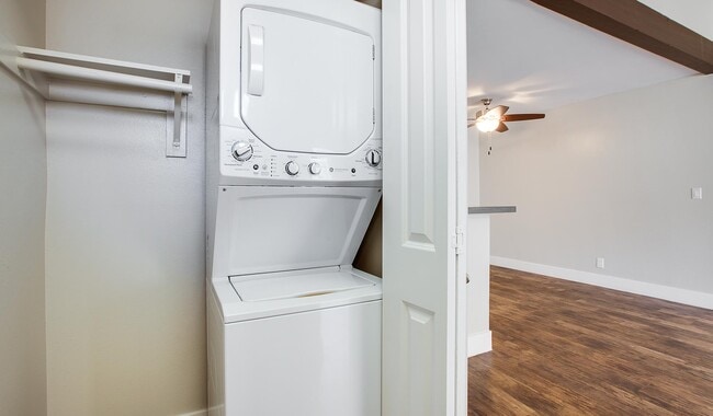 Enjoy doing laundry without leaving your apartment
