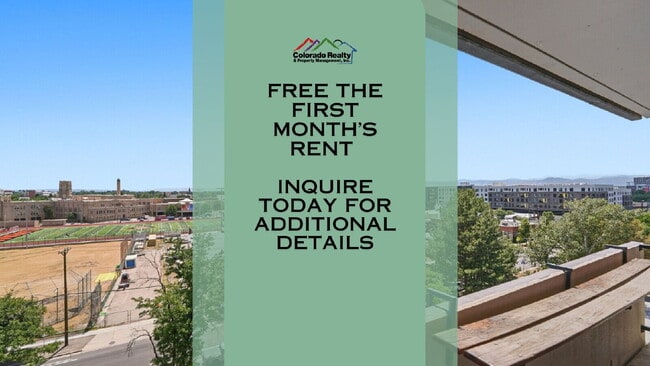 Building Photo - $1,670.95 with Free the first month's rent, 1 Bed - 1 Bath, Condo in Denver with Washer and Dryer! Unit #714