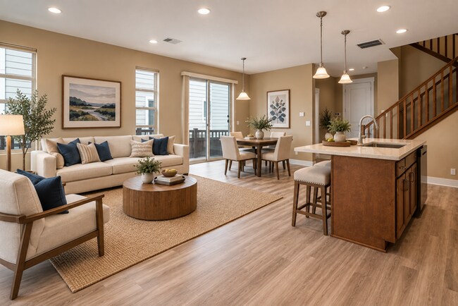 Modern 3BR Lakewood Townhome with 2-Car Garage