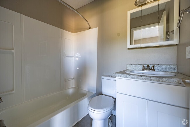 Studio - 380SF - Bathroom - Colonial Village Apartments