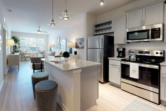 1BR, 1BA - 753 SF - The Station at Savannah Quarters Apartments