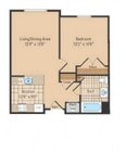 1 BR/1 BA