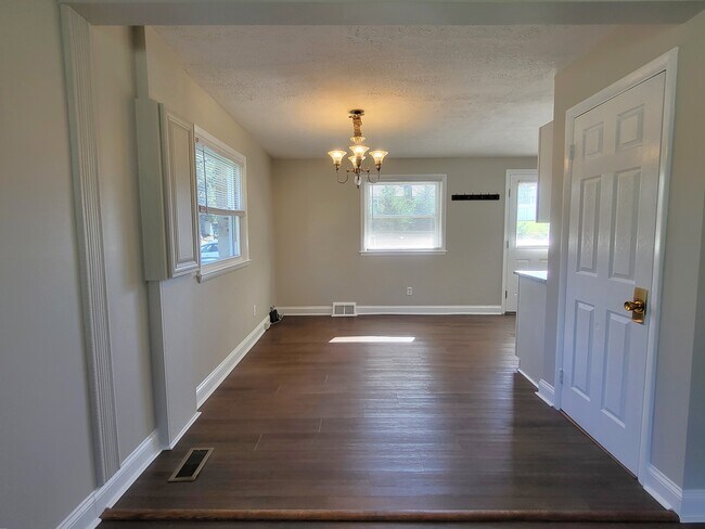 Dining room view from living room - 1429 Virginia Ave Unit A