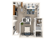 Captiva floor plan Aqua at Millenia