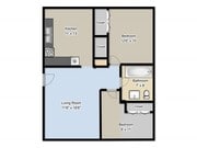 2BR/2BA
