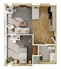 1BR/1BA - A5