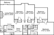 4BR/2BA