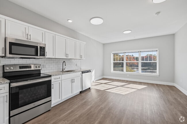 Studio - 448SF - Kitchen and Living Room