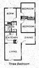 3BR/1BA