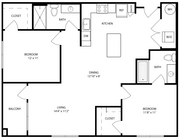 Tempe Butte floor plan Peak 16