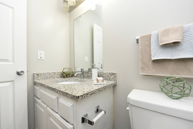 Bathroom + Granite Counters