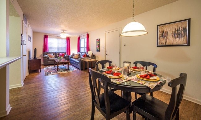 Living Room/ Dinning Area - Whitehall Apartments