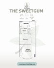 The Sweetgum Floor Plan 1 bedroom 1 bath
