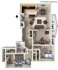 2 bd / 1.5 ba