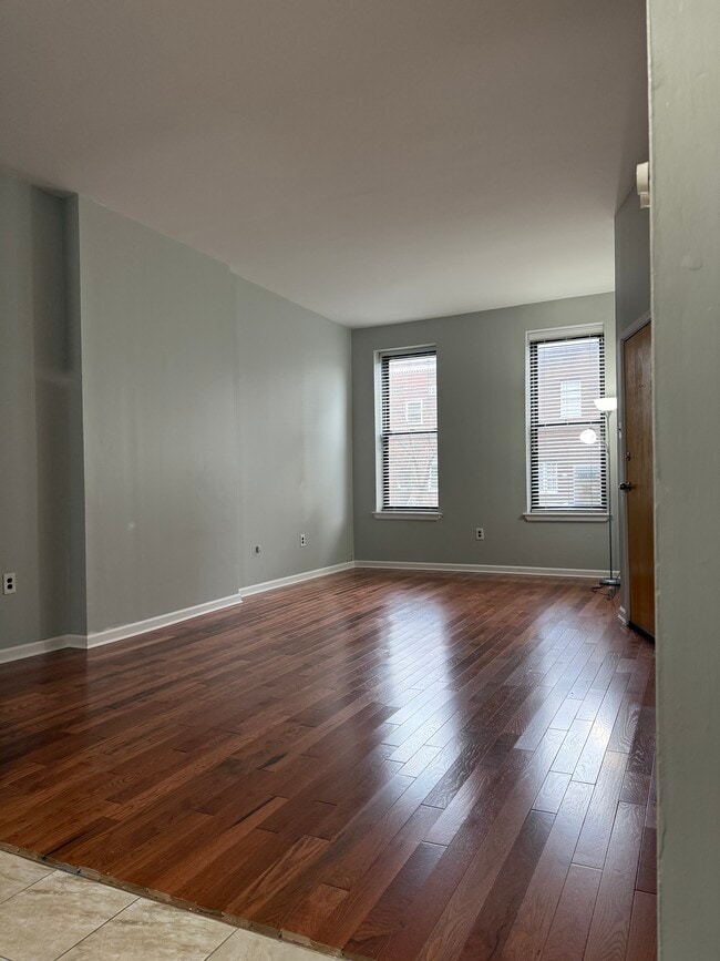 View of living room towards front of building (rom Kitchen) - 1217 Snyder Ave