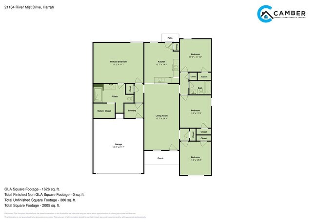 Photo - Welcome to Spacious 4-bedroom, 2-bathroom Home in Harrah!