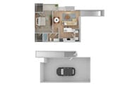 1 Bedroom | 1 Bath | 813 SF | Renovated
