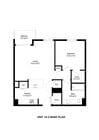 1 Bed/1Bath w/ Balcony