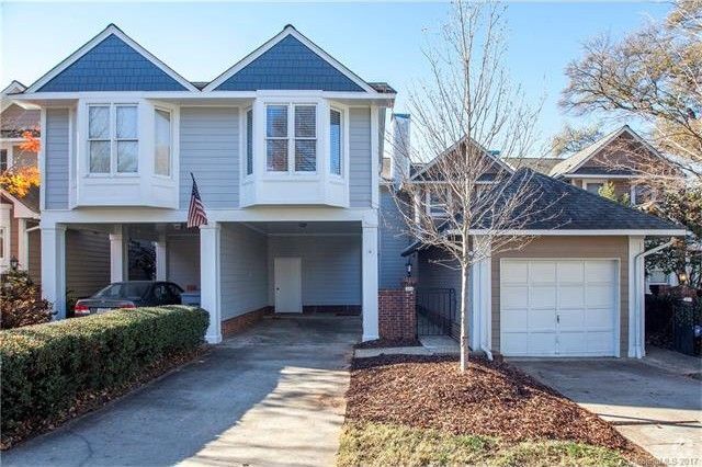 Townhome exterior with 2-car driveway - 404 Clarkson Green St Rental