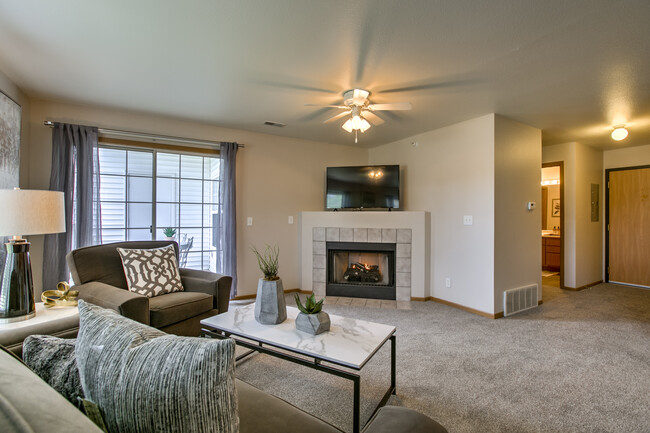 1A & 2A Living Room - Tranquility Pointe Apartments