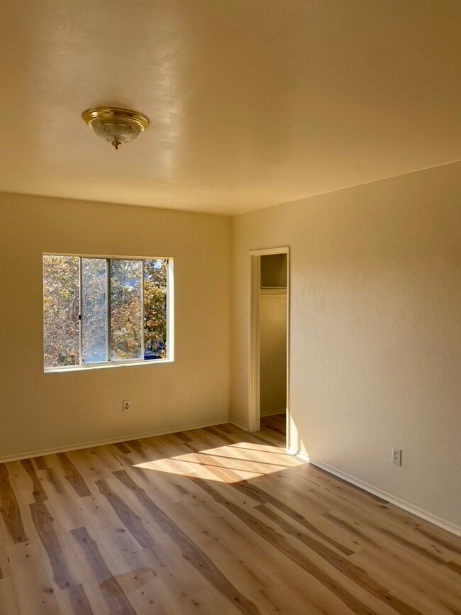 Spacious Master bedroom with a lot of Natural light and views to street and Coronado Bridge - 3050 National Ave Unit 3050- Upper apartment