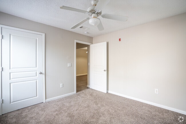 2BR, 2BA – 1,110SF - Bedroom