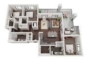 C4 floor plan Wellen