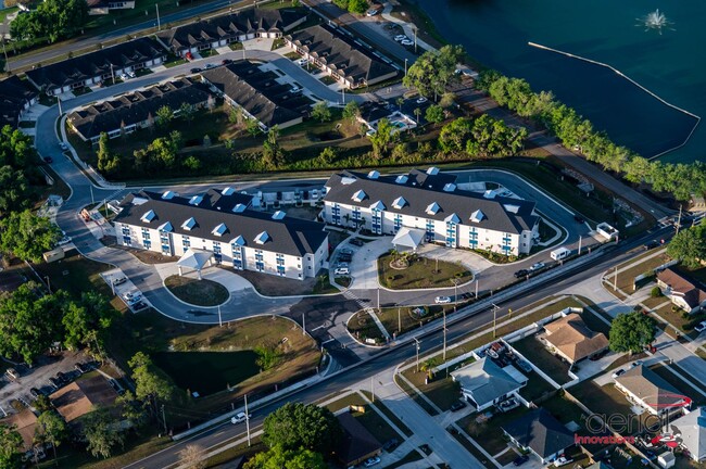 Arial View of our campus - Grace Manor at Hunters Creek Apartments