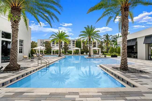 Another premium amenity is our resort-style, saltwater pool - The District Boynton Apartments