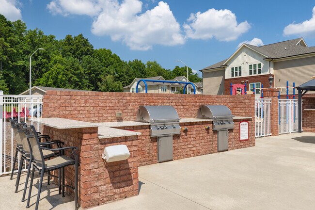 Fire up the grill and enjoy outdoor dining with friends.