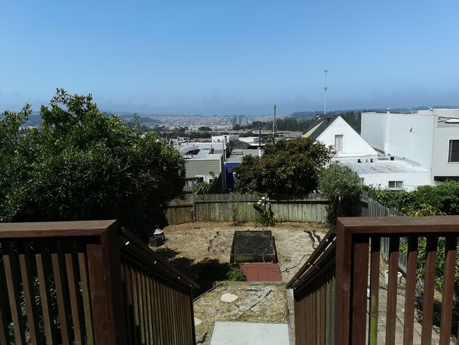 Look out form the Deck - 134 Santa Barbara Ave Unit 1